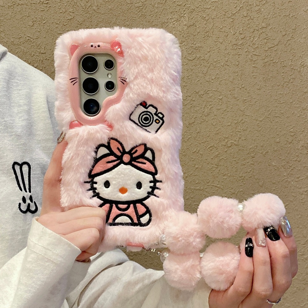 Cute 3D Camera Plush KT Phone  - Phone Cases That Cover The Camera recensie en prijs