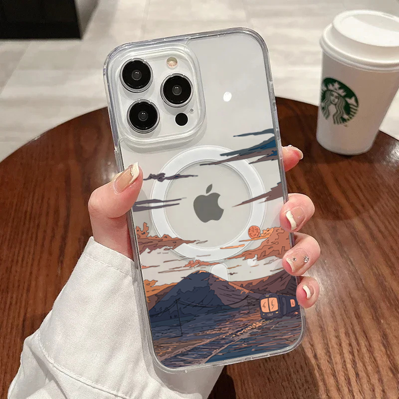 Sunset Pattern Fashion Phone C - Phone Cases Like Loopy recensie en prijs