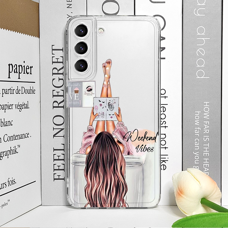 Fashion City Girl Transparent  - Phone Cases Silicone recensie en prijs