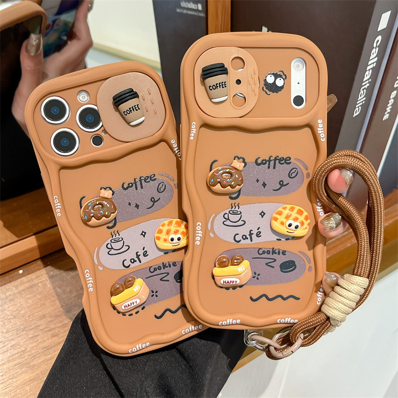 3D Cartoon Bread With Wrist St - Phone Cases That Cover The Camera recensie en prijs