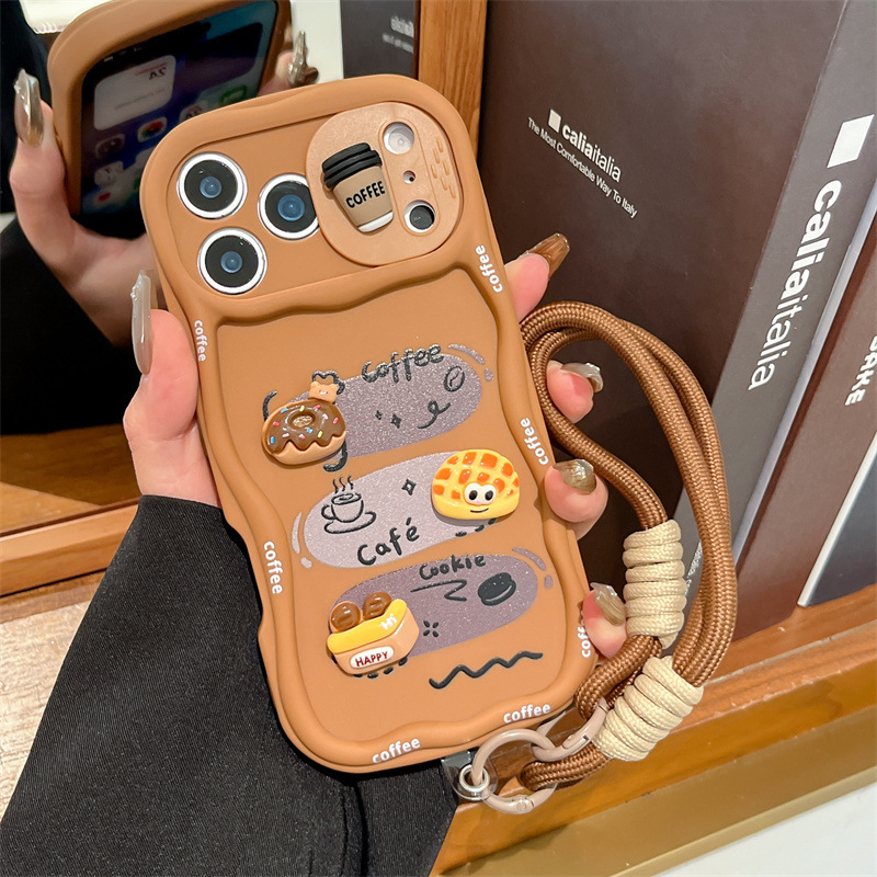 3D Cartoon Bread With Wrist St - Phone Cases That Cover The Camera recensie en prijs