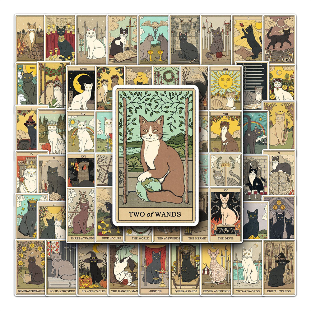 10/30/50PCS Cartoon Cat Tarot  - Phone Cases Wholesale recensie en prijs