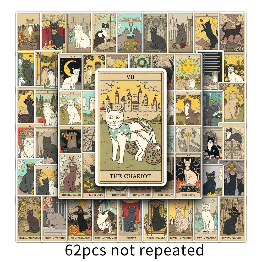 10/30/50PCS Cartoon Cat Tarot  - Phone Cases Wholesale recensie en prijs