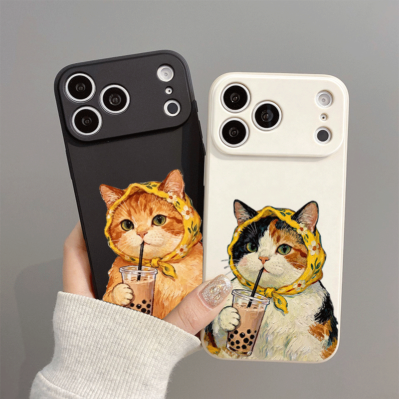Funny Cartoon Animal Cat Coupl - Phone Cases Like Loopy recensie en prijs