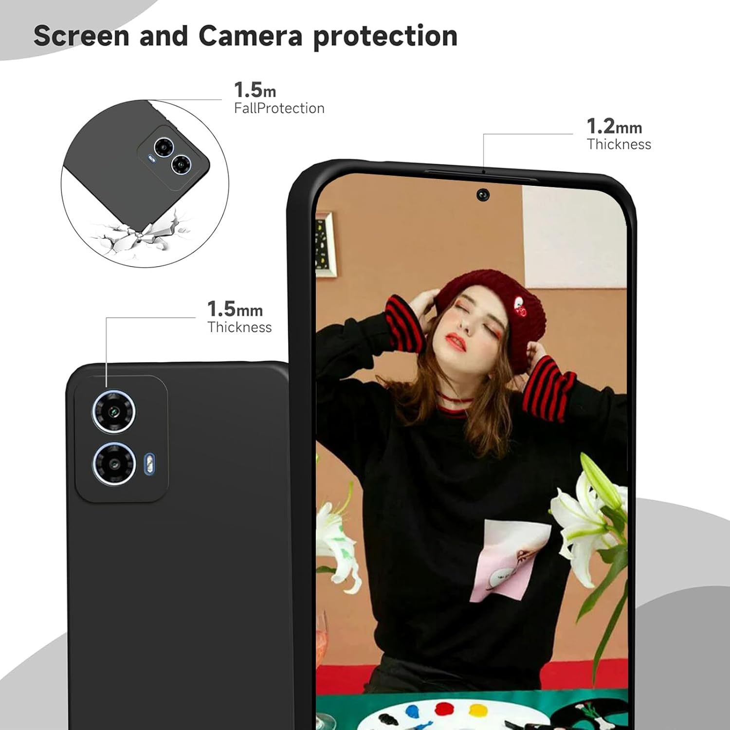 Liquid Silicone TPU Case For M - Phone Cases Moto G 2025 recensie en prijs